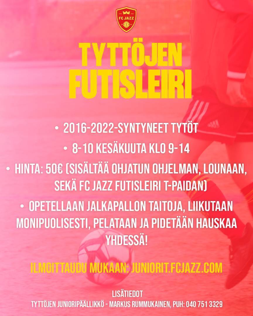 Tyttöjen Futisleiri 2026