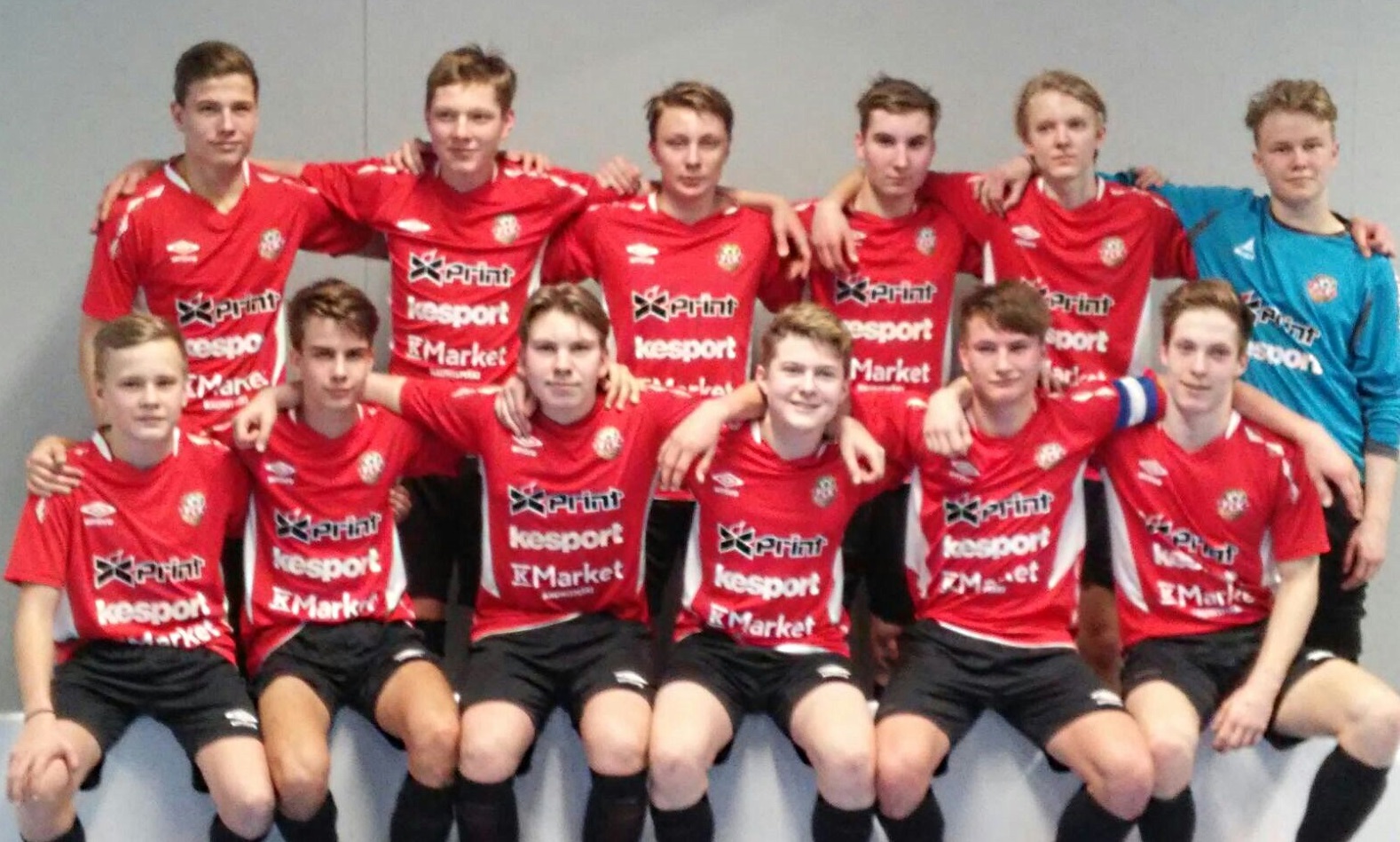 FCK B-00 voitti Helsingin ja Uudenmaan piirin P17 Futsal-sarjan