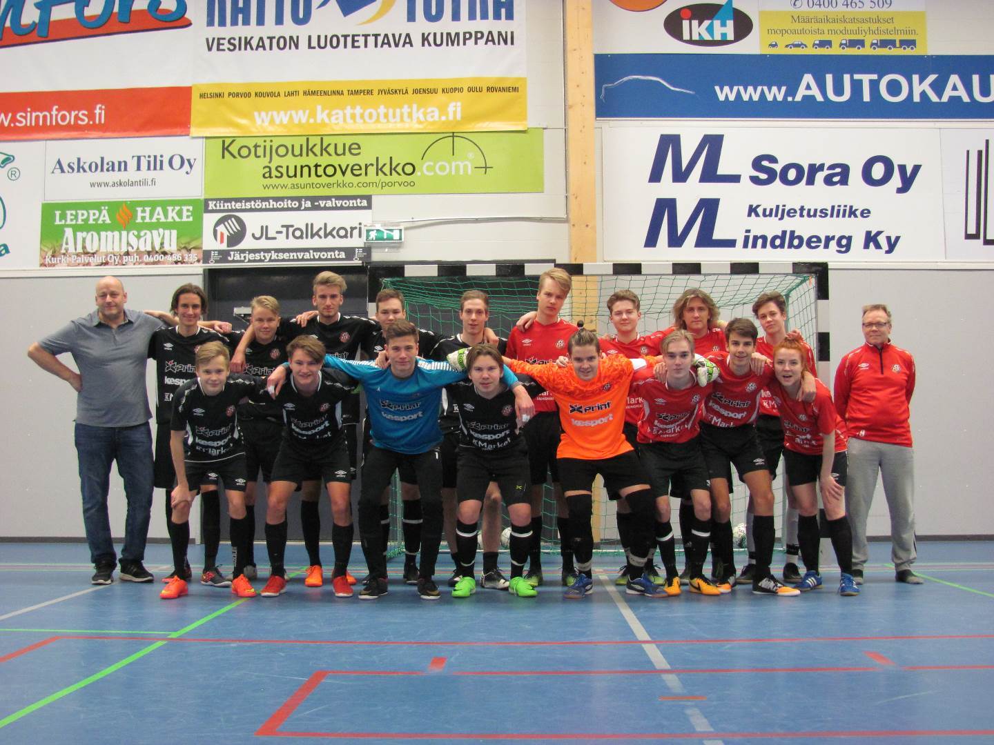 Futsalin alkusarjan loppuhuipennus Askola Areenalla!