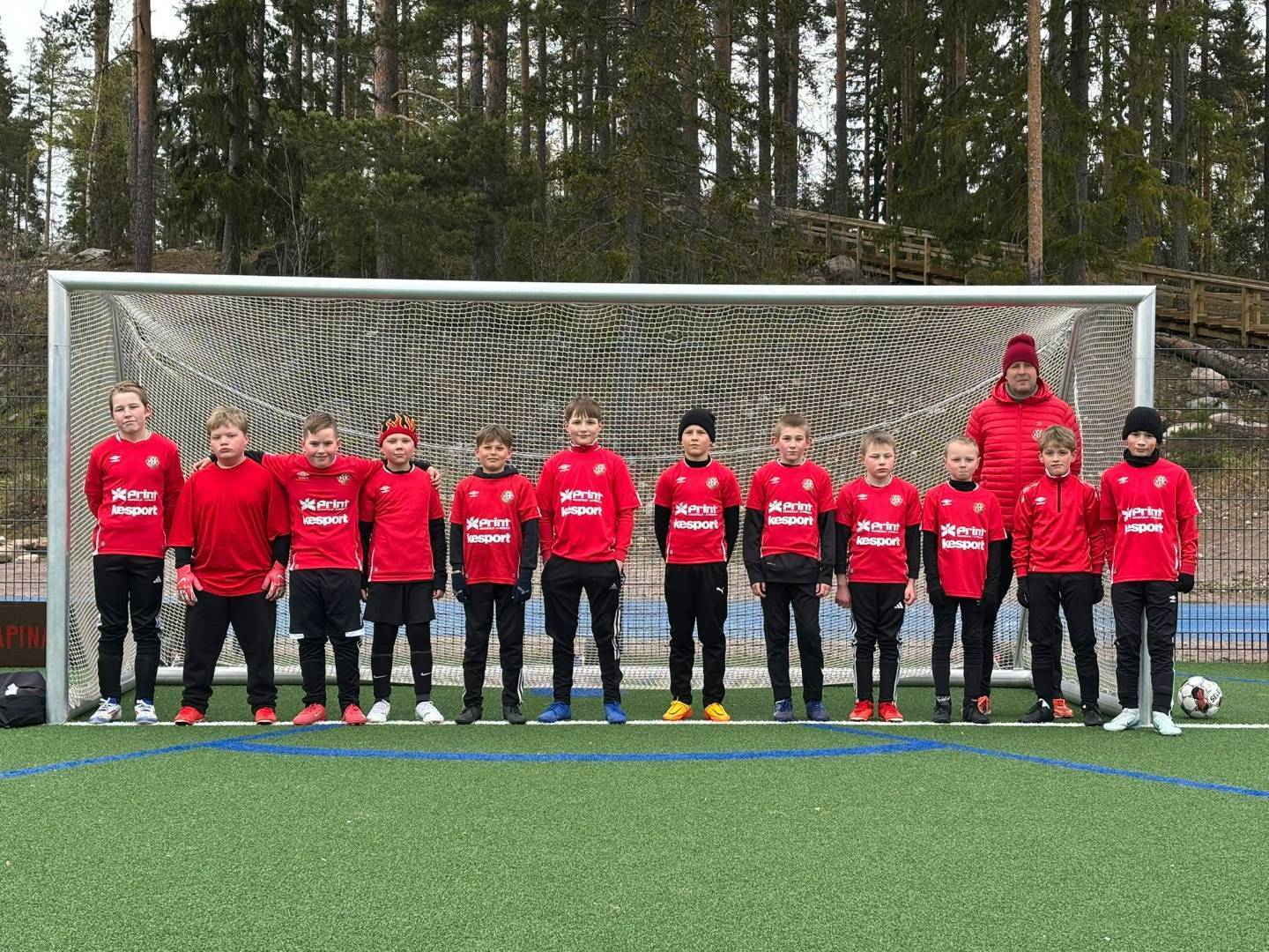 Junioriliigaa Riihiksen kentällä