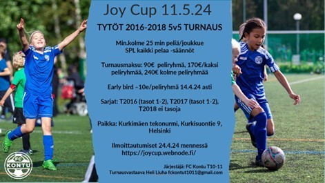 Joy Cup Kurkimäessä la 11.5.