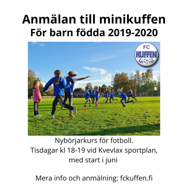 Fotbollsskola för 5-6 åringar