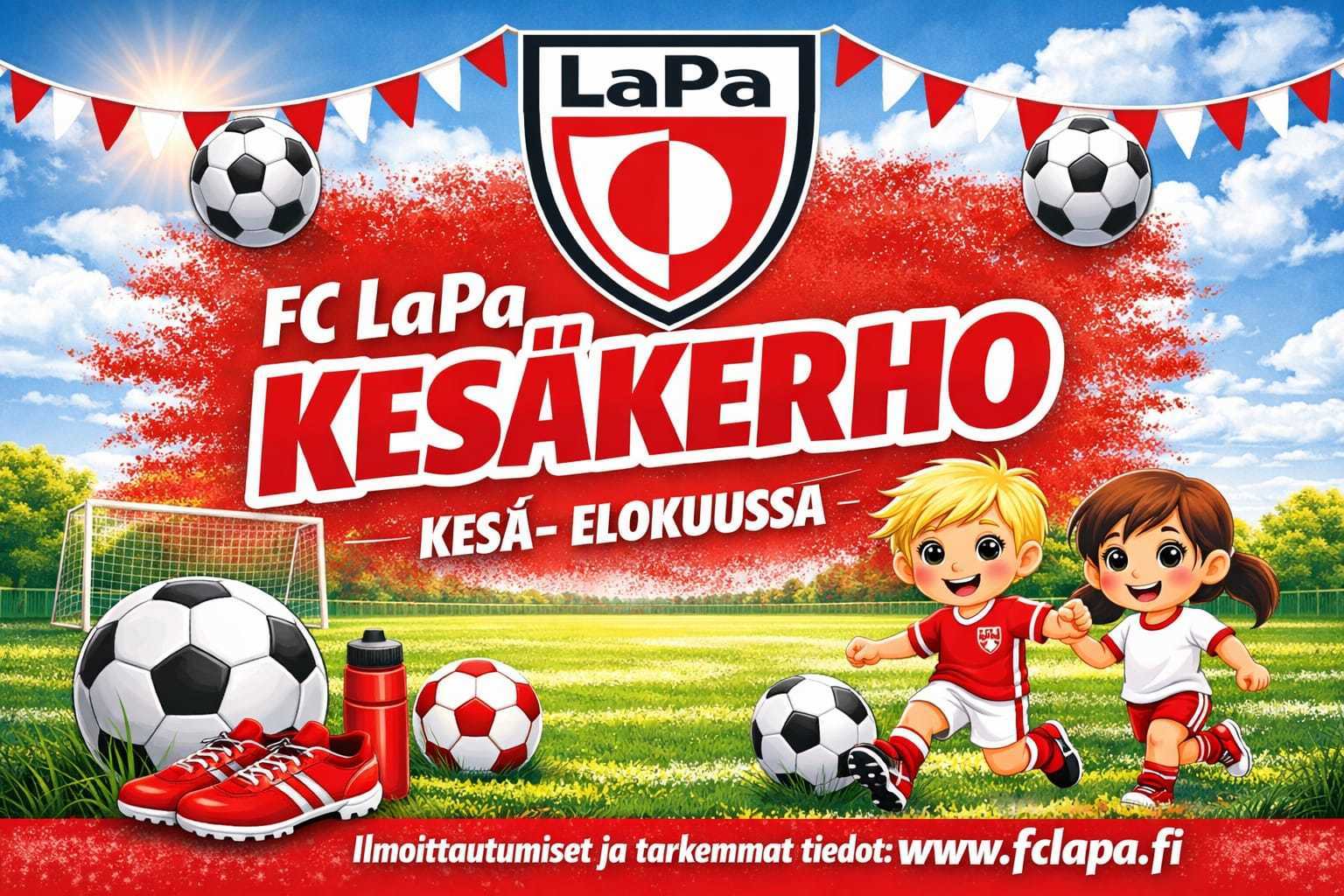 Kesäkerhot alkavat Harapaisessa 1.6. klo 17 - UUSI RYHMÄ KESKIVIIKKOISIN 2020/2021 syntyneille