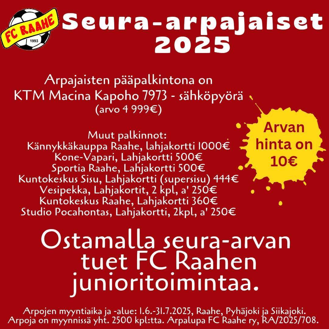 Seura-arpajaiset 2025