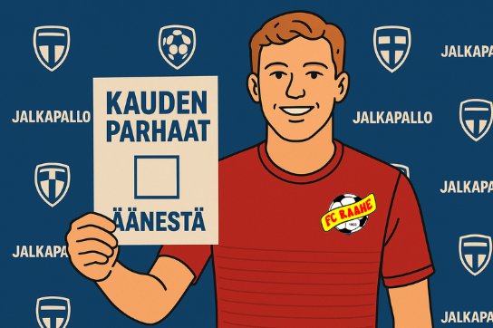 Kauden parhaat -äänestys on käynnissä