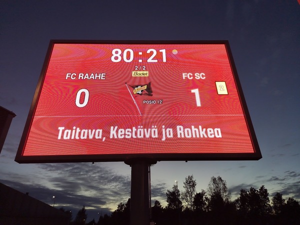 FC Santa Claus haki pisteet Raahesta