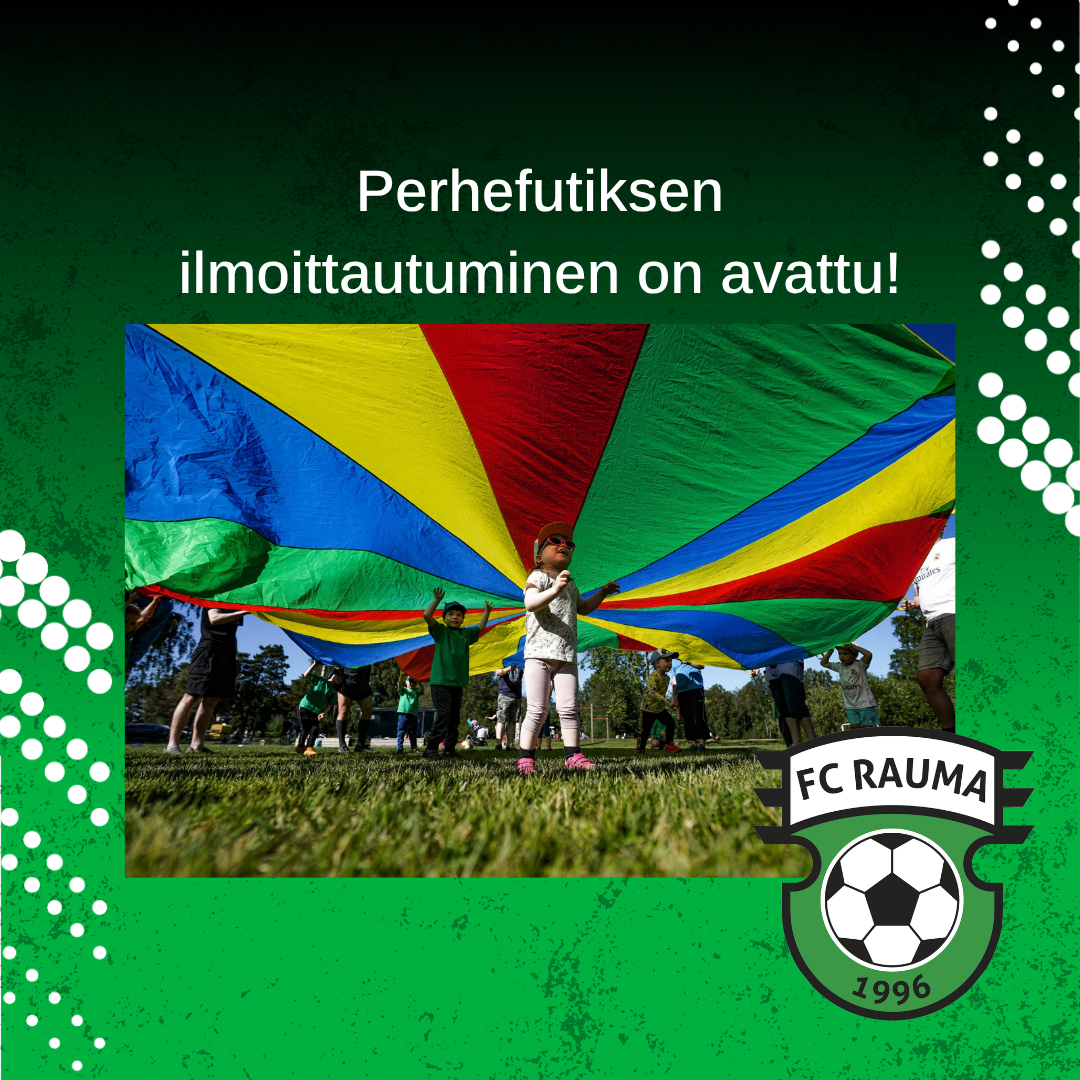 Perhefutiksen ilmoittautuminen on avattu