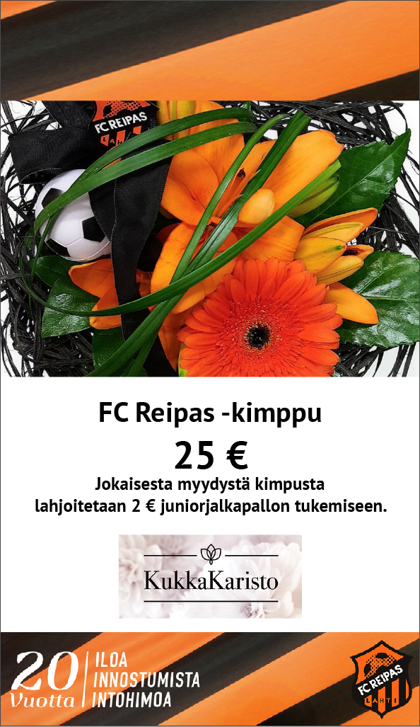 KukkaKaristosta FC Reipas -kimppu