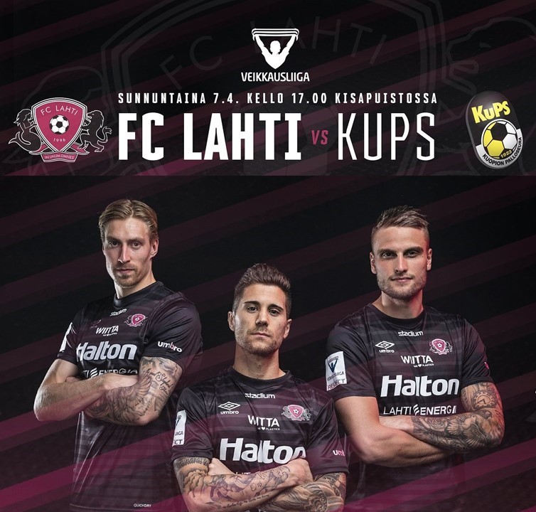 FC Lahti kohtaa Kuopion Palloseuran