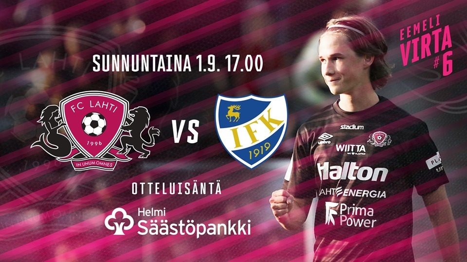 Sunnuntaina FC Lahti - IFK Mariehamn