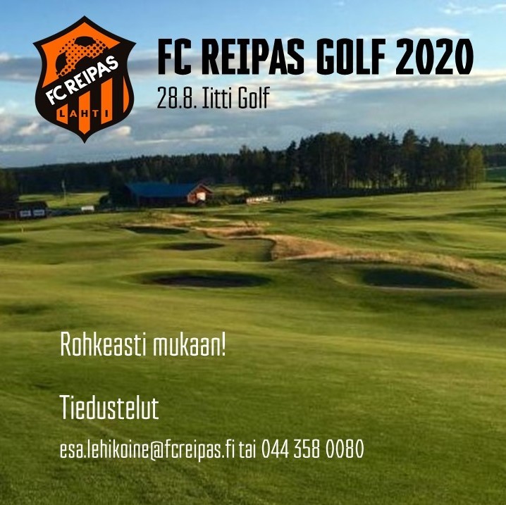 FC Reipas Golf pelataan 28.8.