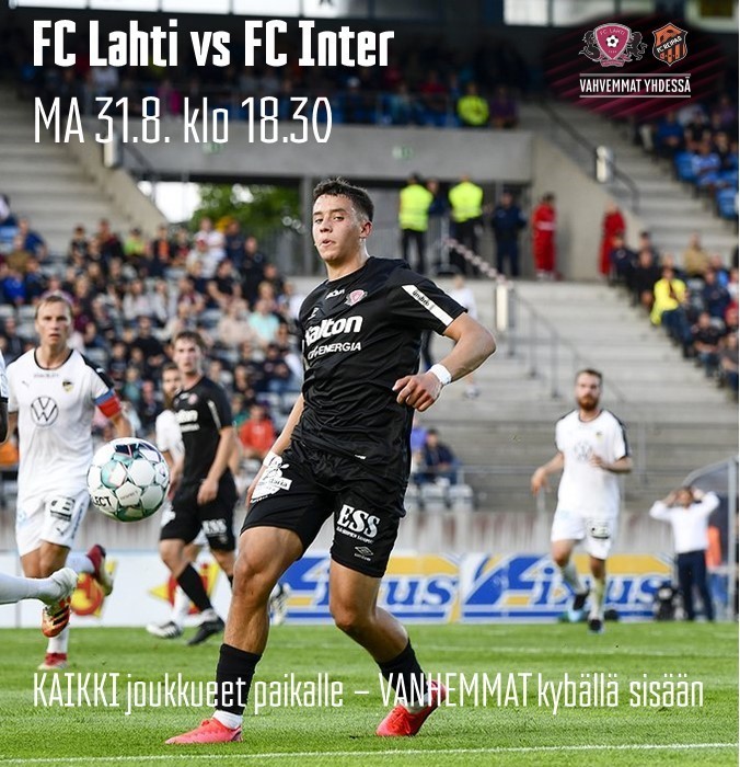 FC Lahti vs. FC Inter - KAIKKI joukkueet paikalle