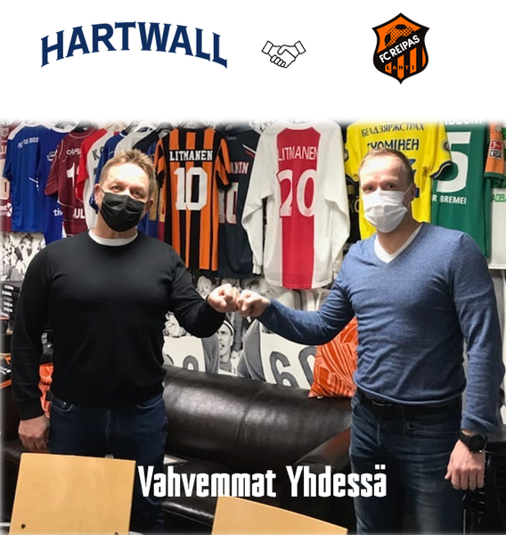 Hartwall jatkaa FC Reippaan kumppanina