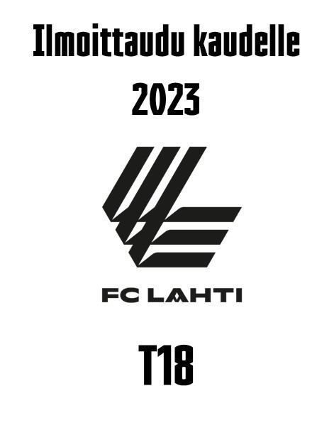 FC Lahti T18 - Ilmoittaudu kaudelle 2023