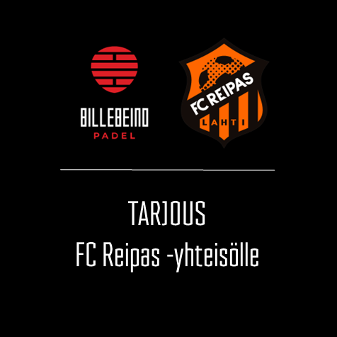Billebeino Padel - Tarjous FC Reipas-yhteisölle