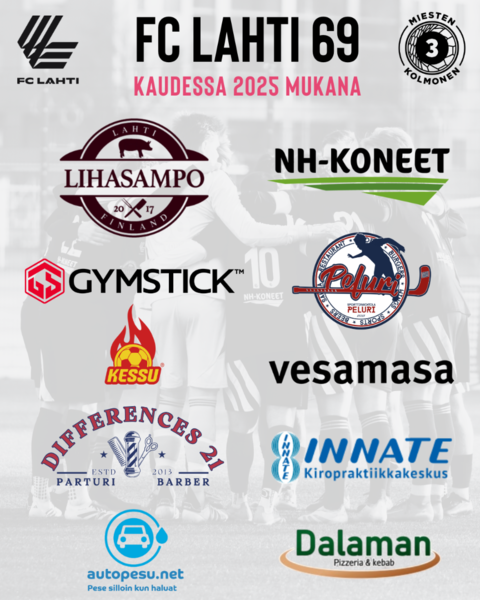 Sponsorit ja kumppanit kaudella 2025