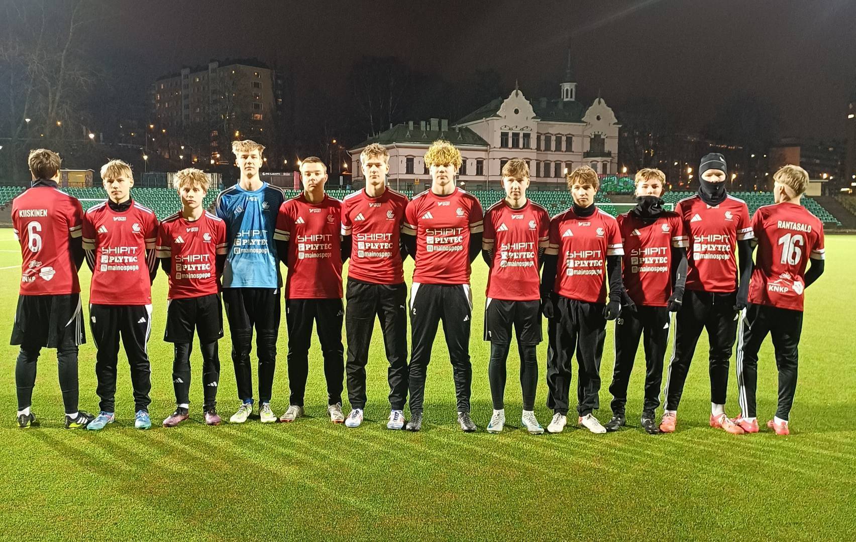 Kiitos kaikille tukijoille