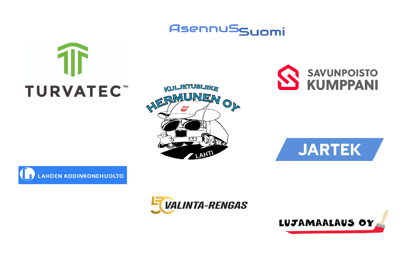 Joukkueen yhteistyökumppanit 2026