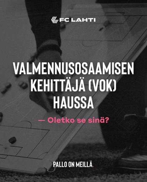 Onko intohimosi valmentajien kehittäminen? Haku avoinna!