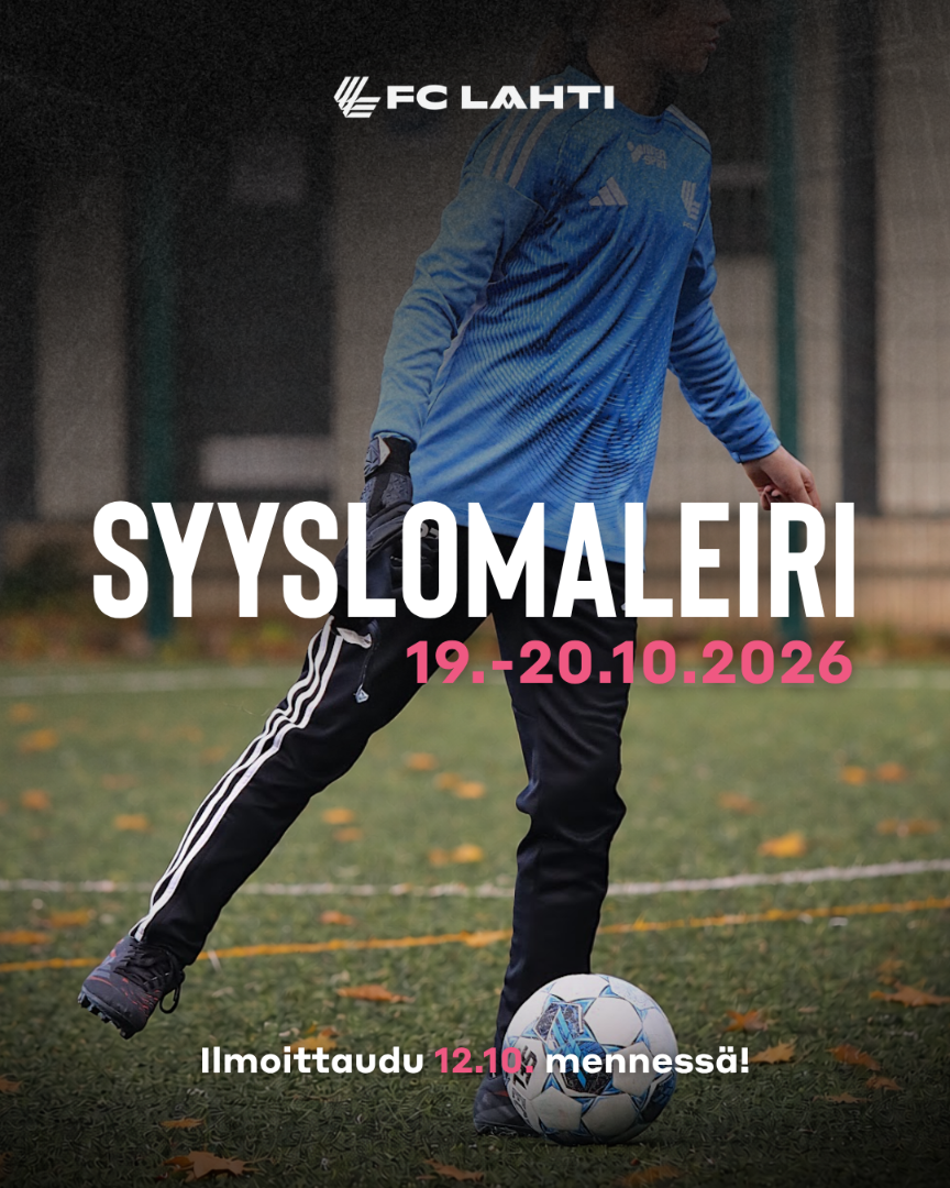 FC Lahden Syyslomaleiri järjestetään Kisapuistossa 19.–20.10.