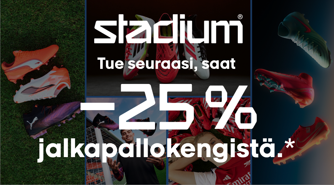 Liity Stadiumin Tue seuraasi-kannattajaksi, saat etuja!