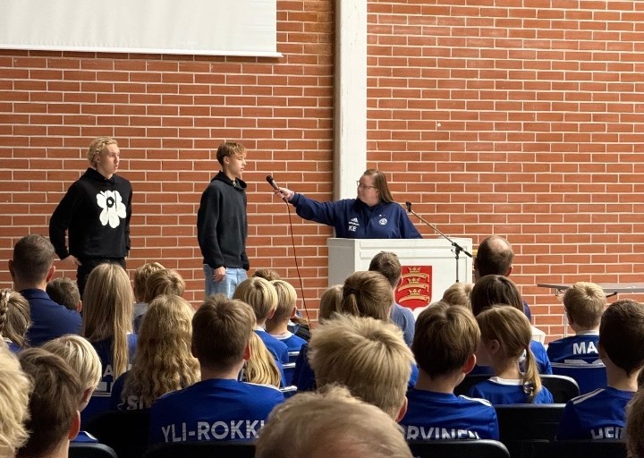 Mahtavia menestystarinoita päätösjuhlassa!