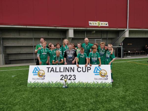 P12-joukkueelle hopeaa Tallinna-cupista!