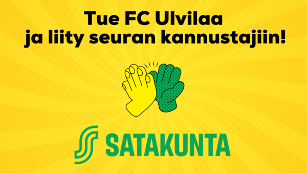 Tue FC Ulvilaa ja liity meidän kannustajiin!