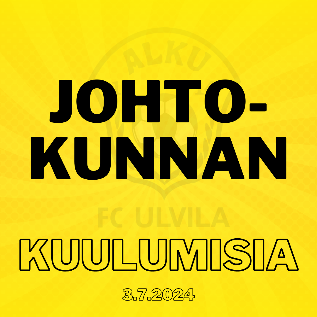 Johtokunnan kuulumisia - kesä täydessä vauhdissa