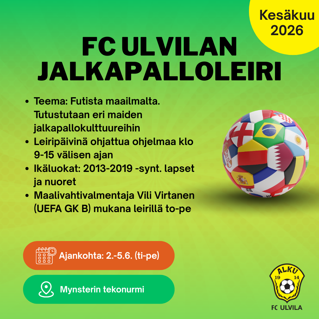 Futista maailmalta 2.-5.6.2026 - ilmoittautuminen päättyy 17.5!