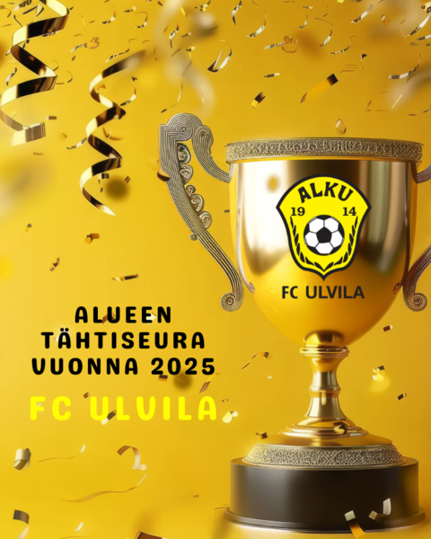 FC Ulvila alueen tähtiseura vuonna 2025