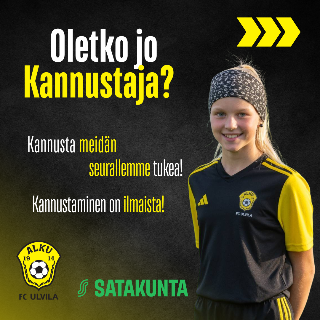 Kannusta tukea meidän seuran junnuille!