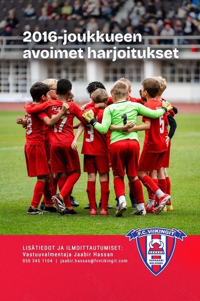 P2016 joukkueen avoimet harjoitukset syksyllä