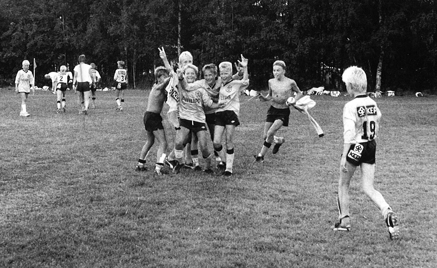 Värielokuva: Juniorifutista vuonna 1988