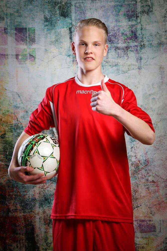 Pietro Kytölaakso på U16 landslagsläger - Pietro Kytölaakso osallistuu U16 maajoukkueleiriin