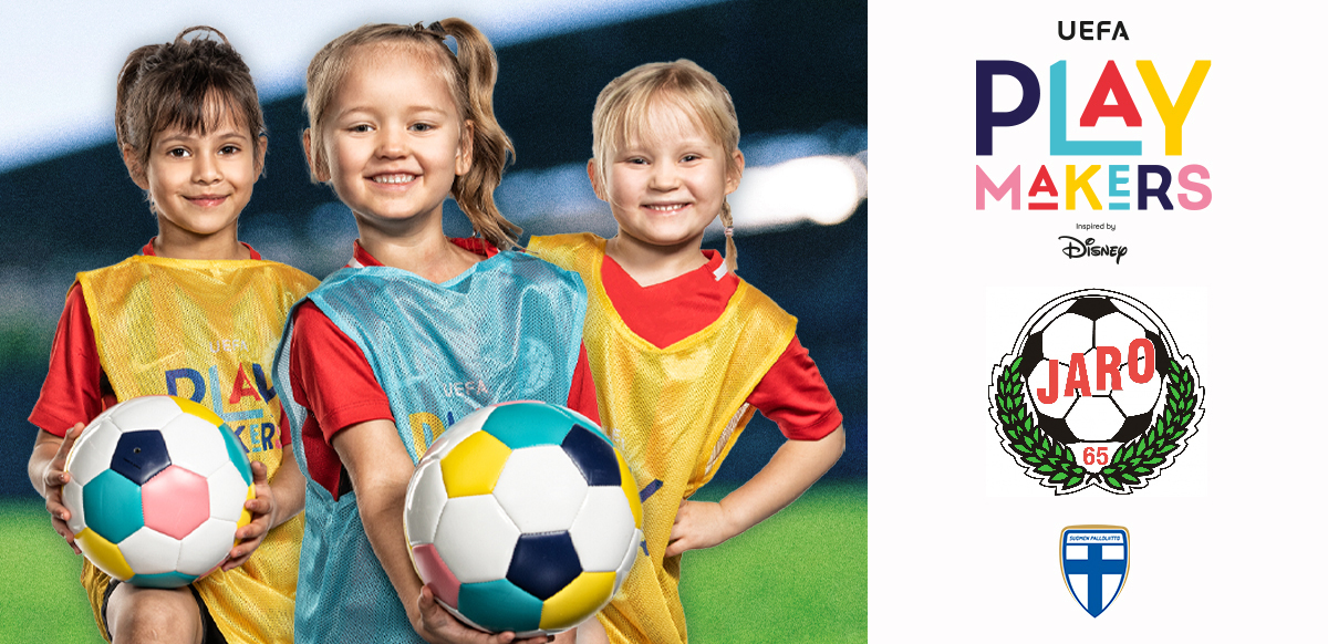 UEFA Playmakers för 5-8 -åriga flickor - UEFA Playmakers -ohjelma, 5-8 -vuotiaille tytöille