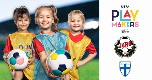  UEFA Playmakers för 5-8 -åriga flickor - UEFA Playmakers -ohjelma, 5-8 -vuotiaille tytöille