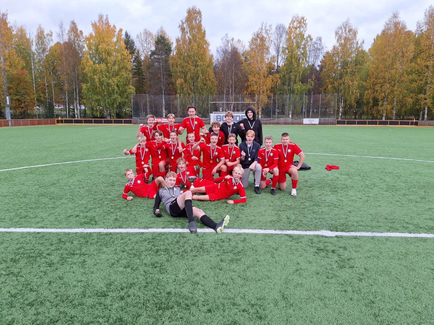  Guld till P14 i turnering i Skellefteå! | Skellefteåsta kultaa P14 joukkueelle! 