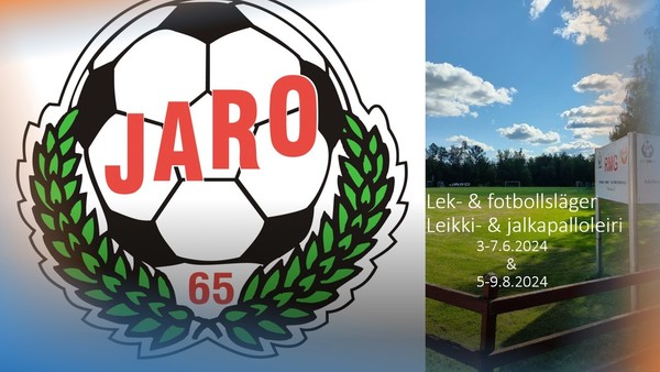FF Jaro Lek- & fotbollsläger (7-9 år) | FF Jaro Leikki- & jalkapalloleiri (7-9 v.)