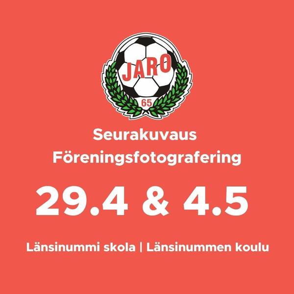 Seurakuvaus | Föreningsfotografering 2026
