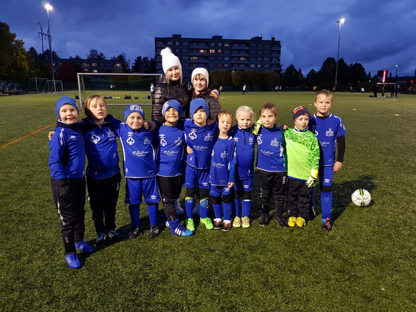 FJK-12 sininen pelasi kesäkauden viimeisen turnauksensa 30.9.2019