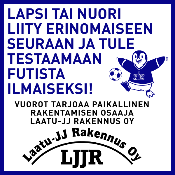 Ilmaiset futiksen testitreenit kaikille lapsille ja nuorille!