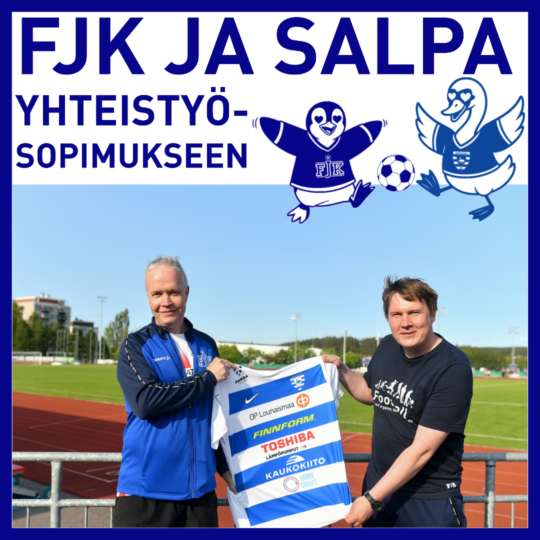 Salon Palloilijat ja Forssan Jalkapalloklubi yhteistyösopimukseen!