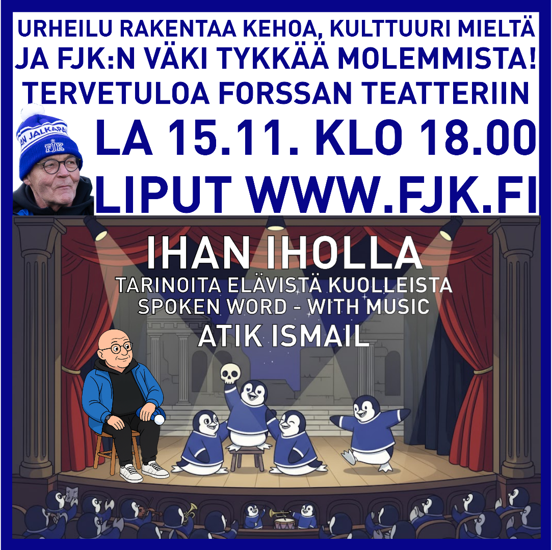 FJK 💙 Kulttuuri - jalkapallokin on kehon ja mielen symbioosi!