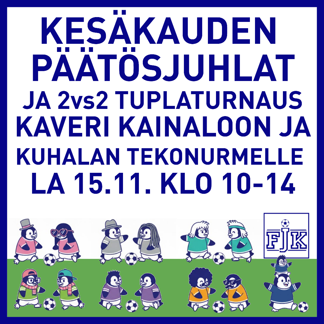 2vs2 tuplaturnaus - kuka on kuka? Ilmoittaudu mukaan!
