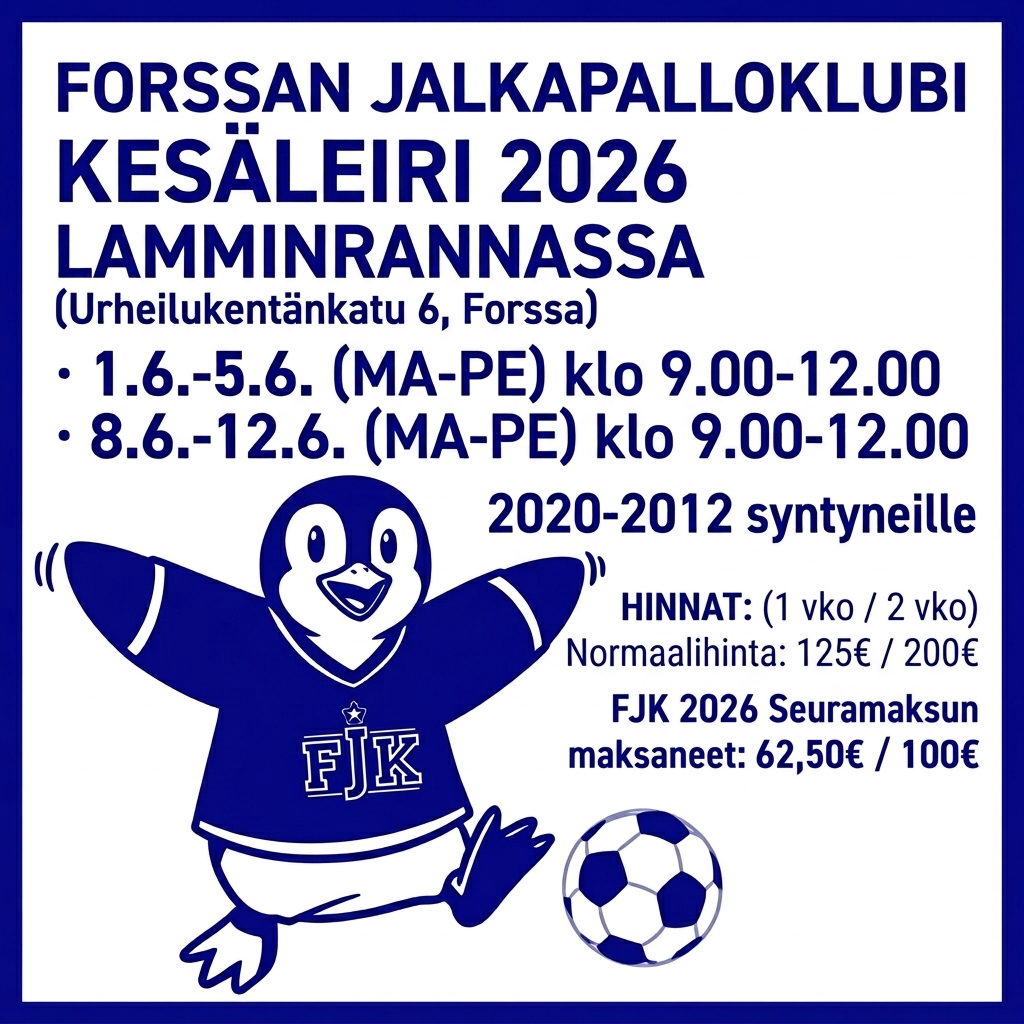 Ilmoittaudu mukaan kesäleirille!