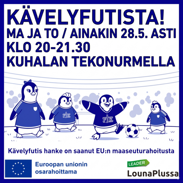Kävelyfutista - tervetuloa mukaan!