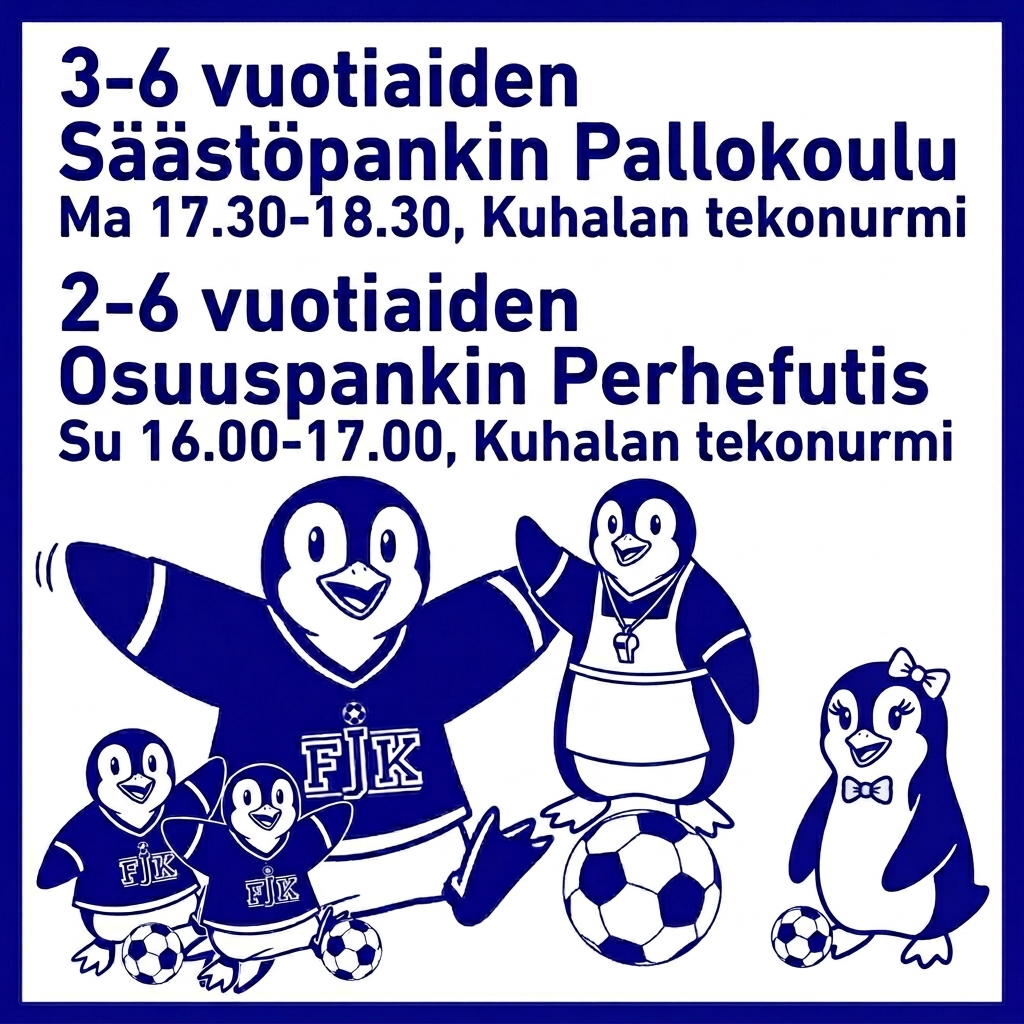 Kesäkauden pallokoulu ja perhefutis