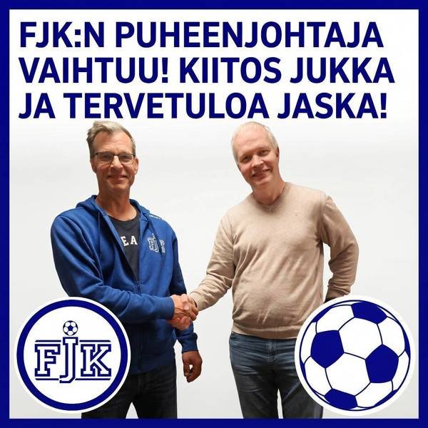 Lehdistötiedote FJK:n uusi puheenjohtaja