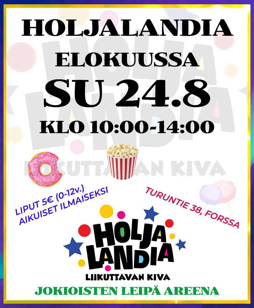 Holjalandia jälleen ensi kuussa 🤩🥳